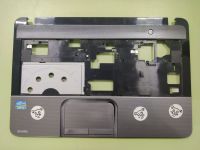 Верхняя часть корпуса, топкейс с тачпадом A000207310, 37BU8TA0100 для Toshiba L830-B5S серый