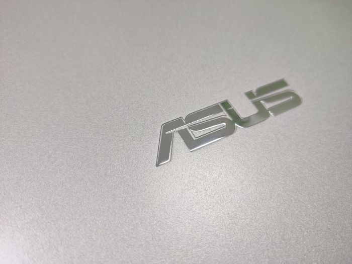 Крышка матрицы Asus X512 F512 серебро