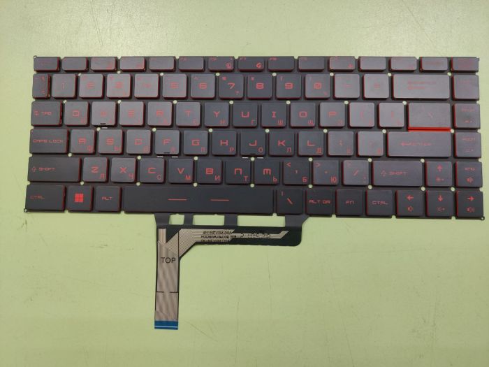 Клавиатура для ноутбука MSI GF63 GF65 GS65 с красной подсветкой