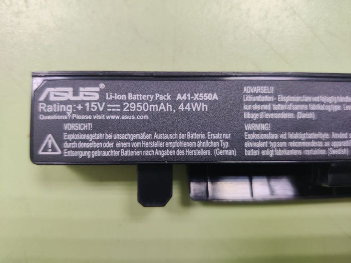 Аккумулятор для ноутбука Asus (A41-X550A) X550 оригинал