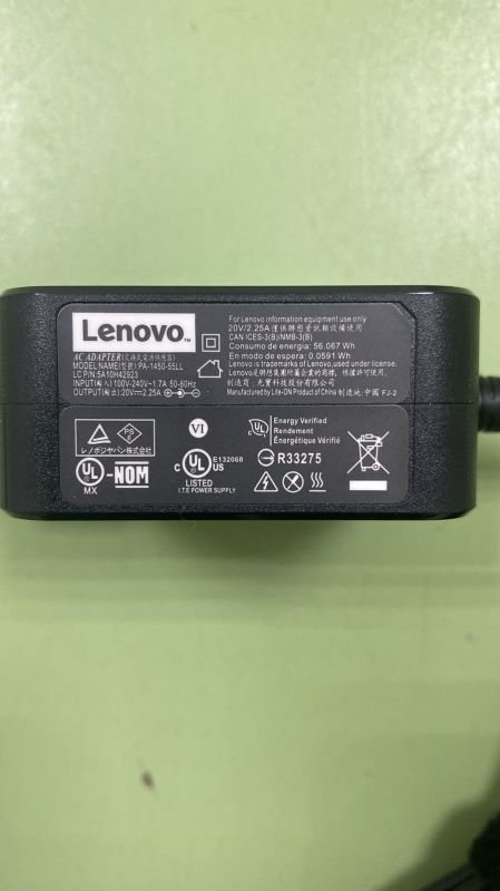 Зарядка для ноутбука Lenovo 20V 2,25A (45W) 4,0x1,7 мм (квадратная) под ориг