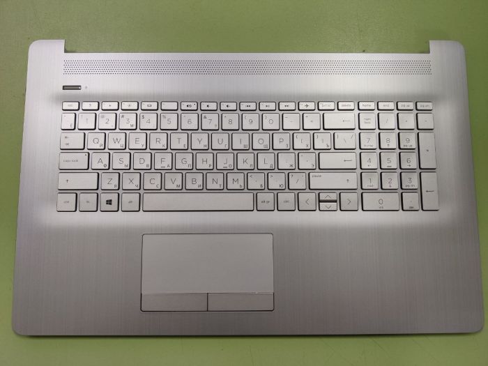 Топкейс с клавиатурой HP 17-by 17-ca серебро