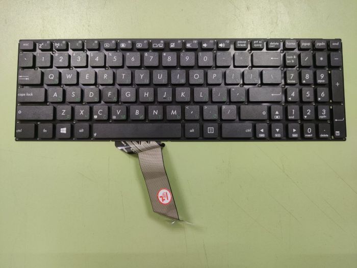 Клавиатура для ноутбука Asus X502C плоский Enter (шлейф 11,5 см)