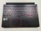 Tопкейс с крaснoй клавиатурoй и тaчпадом Асеr АN515-55 , АN515-54 AР336000С00-НА25