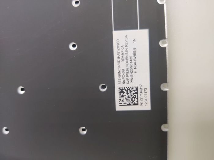 Клавиатура Lenovo L340-15 L340-17 Gaming с подсветкой цвет кнопок синий  SN20T04687  SG-86470-XTA