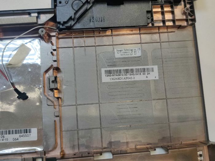 Поддон Asus K55, K55A, K55 новый с динамиками