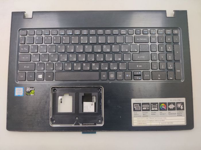 Топкейс Acer E5-575 с клавиатурой б/у