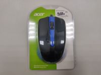 Мышь проводная Acer черная с синим
