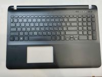 Топкейс для ноутбука Sony SVF15 черная, с подсветкой, с тачпадом