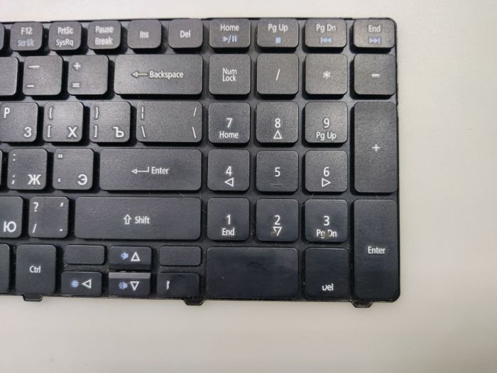 Клавиатура для ноутбука Acer 5810T, 5410T, 5820TG б/у
