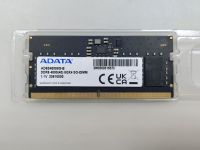 Оперативная память ADATA SODIMM 8GB DDR5 4800 МГц ad5s48008g-b б/у