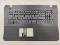 Верхняя часть корпуса (топкейс) с клавиатурой для Asus X751 черный