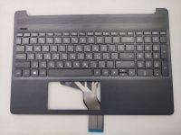 Верхняя часть корпуса (топкейс) с клавиатурой для ноутбука HP 15-dy 15-ef