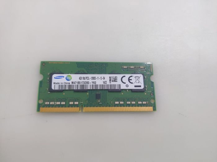 Оперативная память SODIMM DDR3L 4ГБ Samsung 1600 МГц  M471B5173DB0-YK0