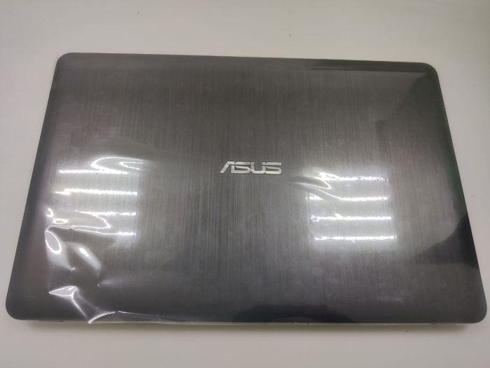 Крышка экрана (матрицы) Asus X540 черная оригинал в комплекте с петлями