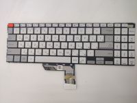 Клавиатура для Asus VivoBook Pro 15 M6500IH серая с подсветкой