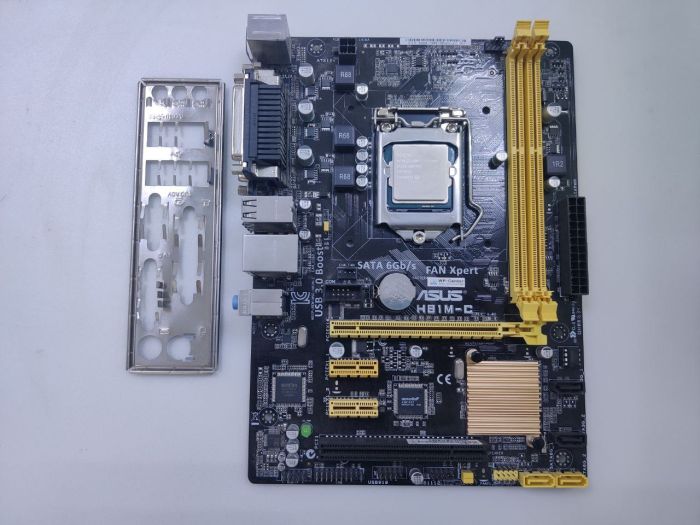 Материнская плата Socket LGA1150 ASUS H81M-C DDR3 MicroATX