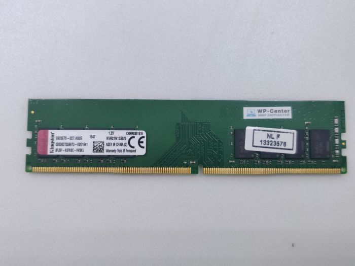 Оперативная память Kingston ValueRAM 8 ГБ DDR4 2133 МГц DIMM CL15 KVR21N15S8/8