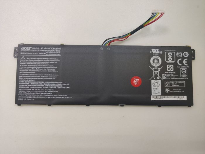 Аккумулятор для ноутбука Acer (AC14B18J) V5-132 11.4V 3090mAh оригинал