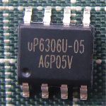 Микросхема UP6306U-05 UP6306 лапками углублением SOP-8