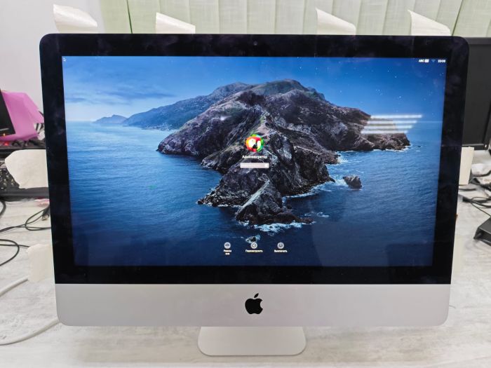 Матрица LM215UH1 (SD)(B1) iMac 21.5 Retina 4K A1418 A2116 Mid 2017 Early 2019 со стеклом